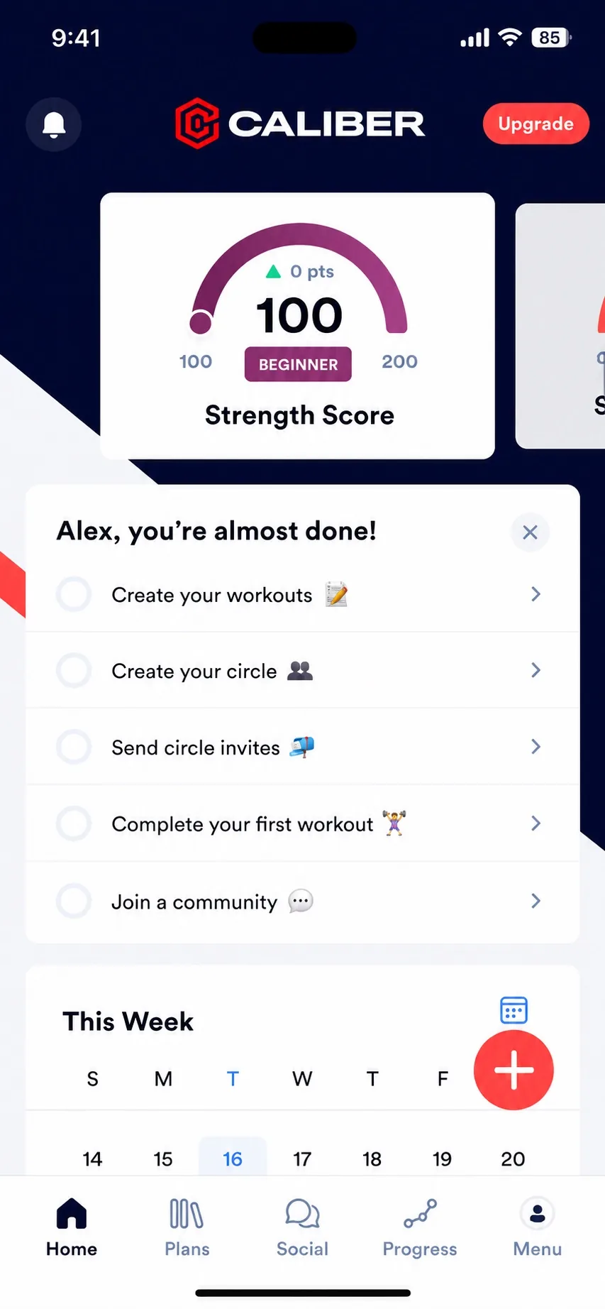 Caliber — product interface