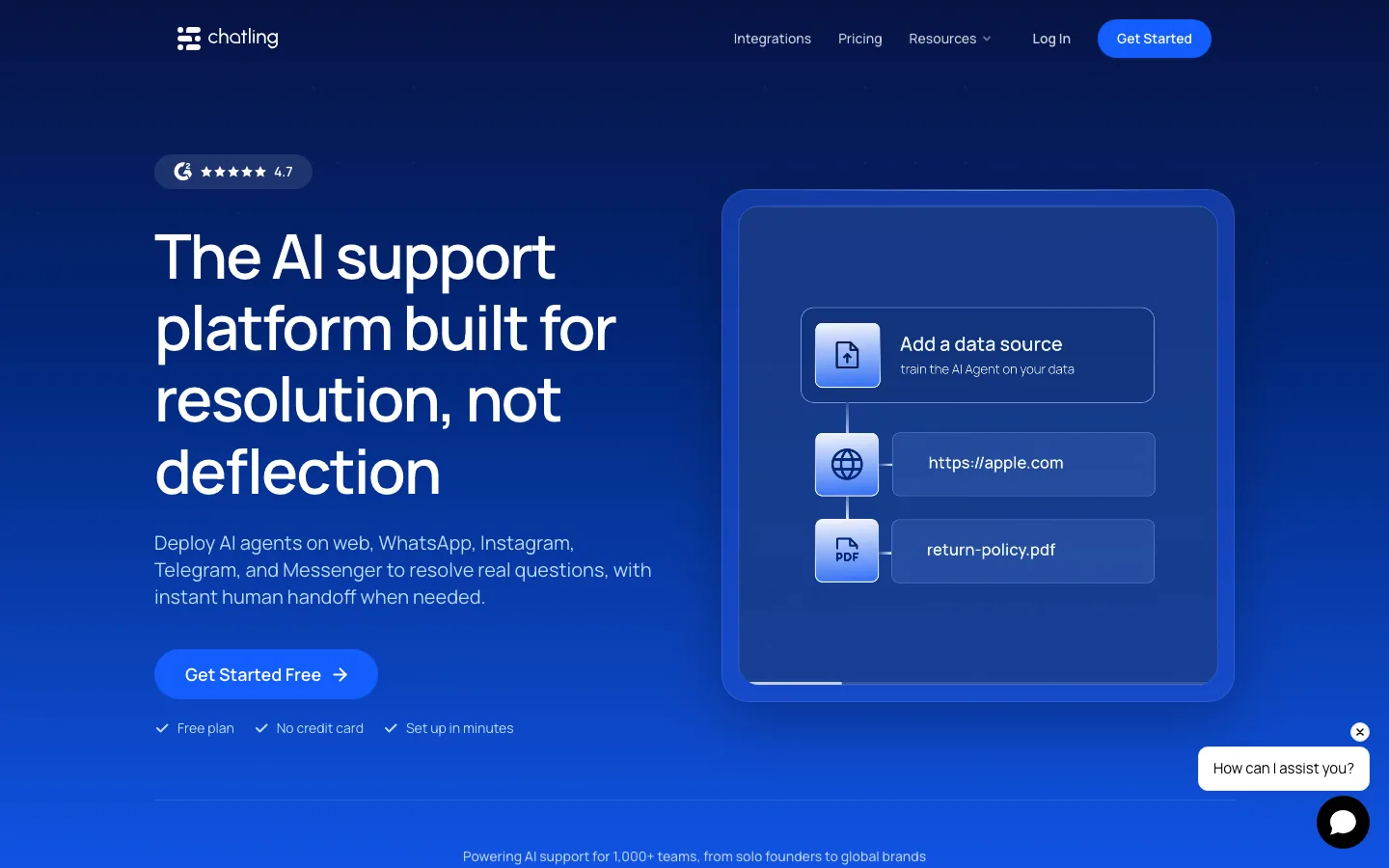 Chatling — product screenshot