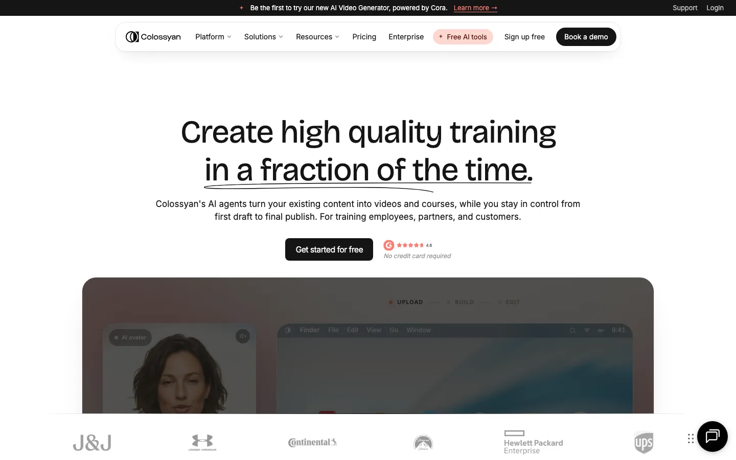 Colossyan — product screenshot