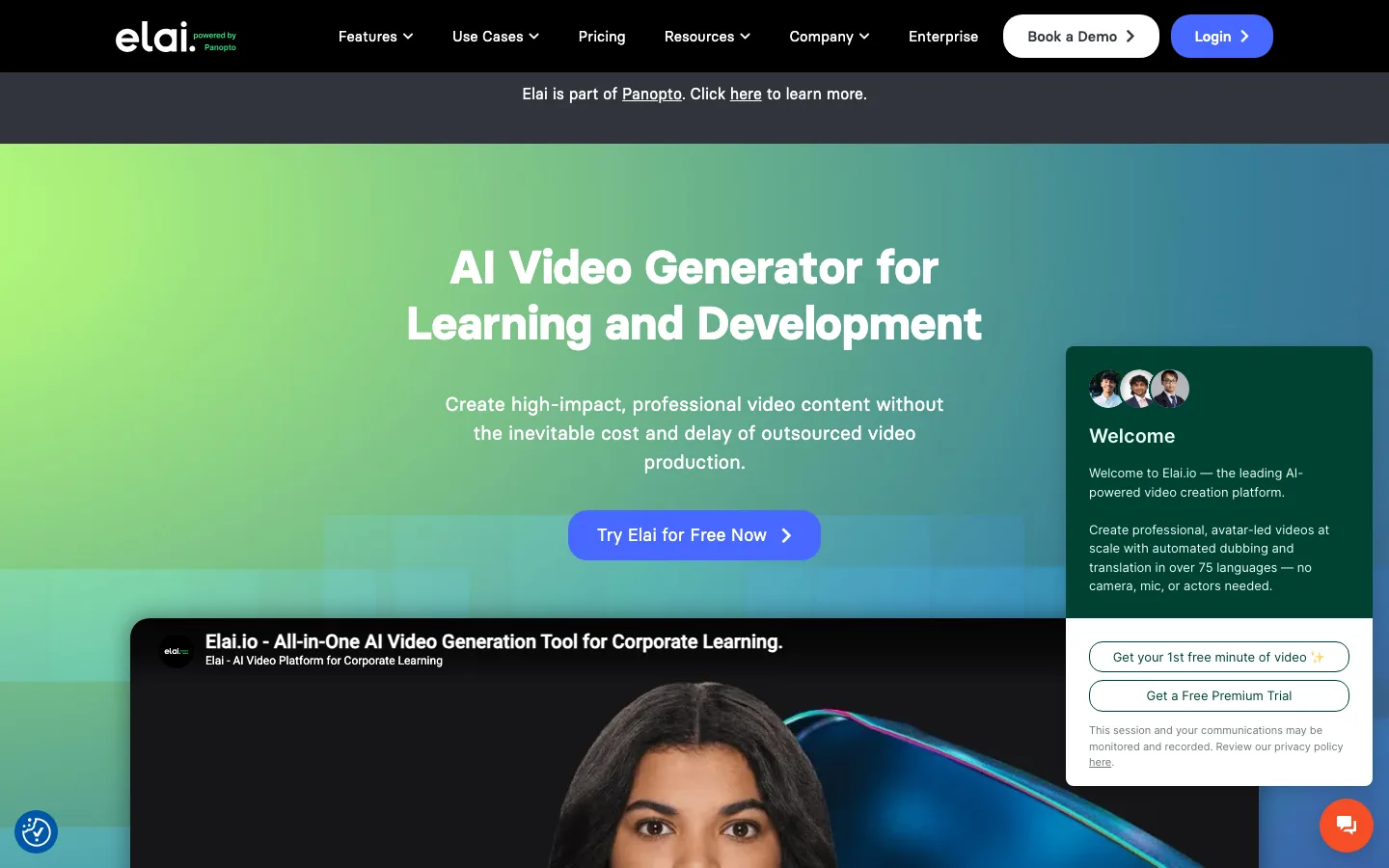 Elai.io — product screenshot