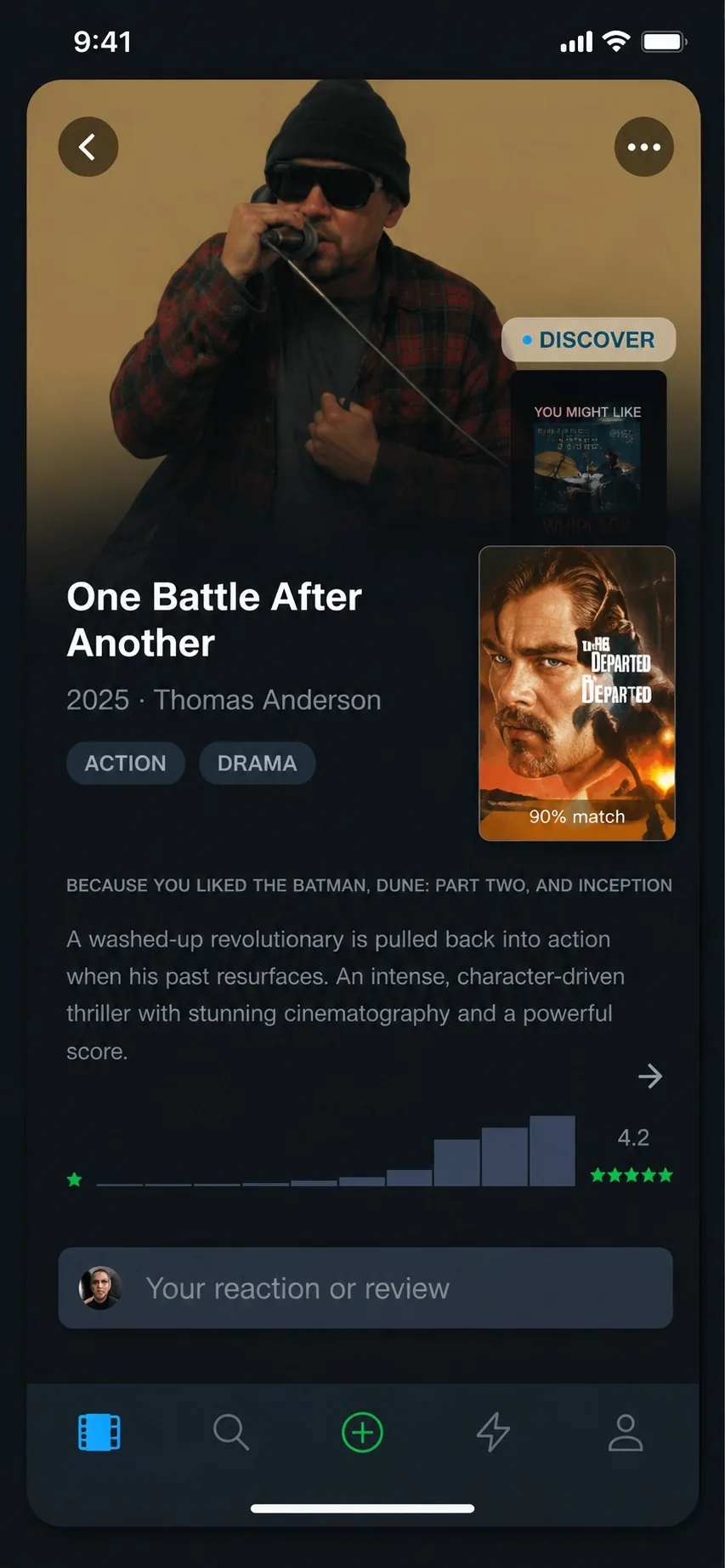 Letterboxd — product interface