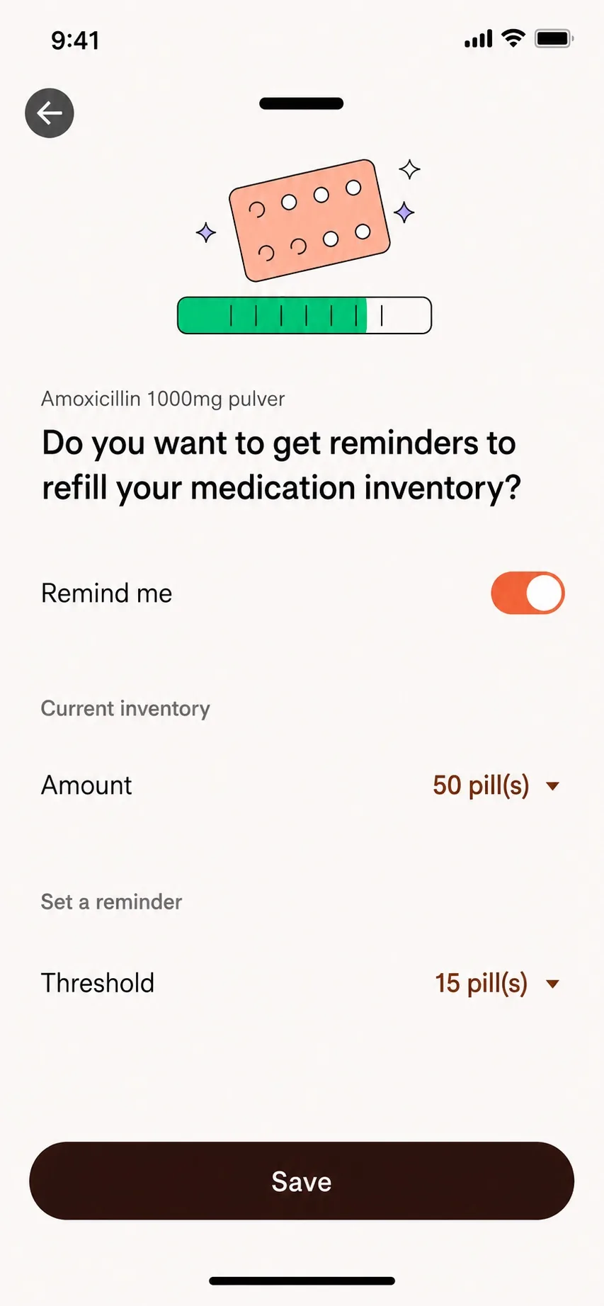 MyTherapy — product interface