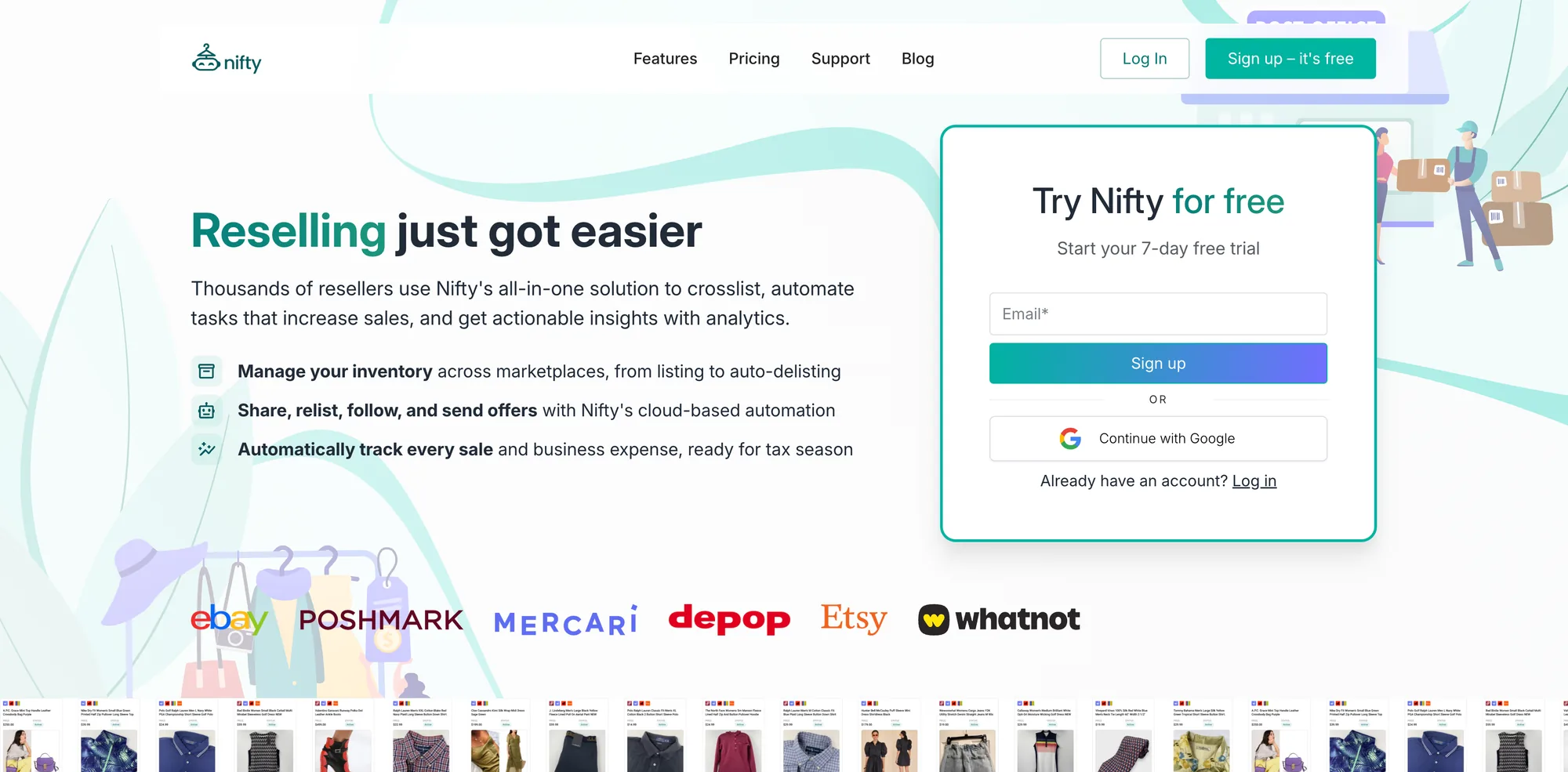 Nifty.ai — product screenshot