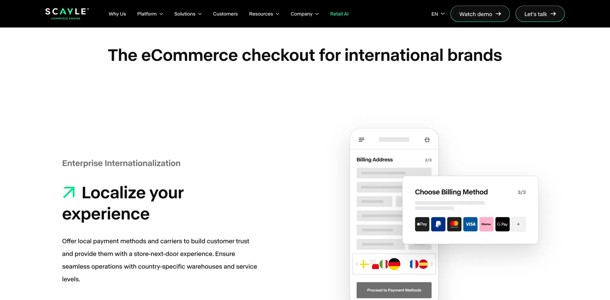 SCAYLE — product screenshot