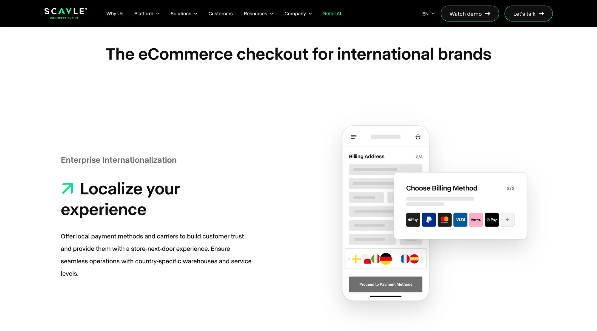 SCAYLE — product screenshot