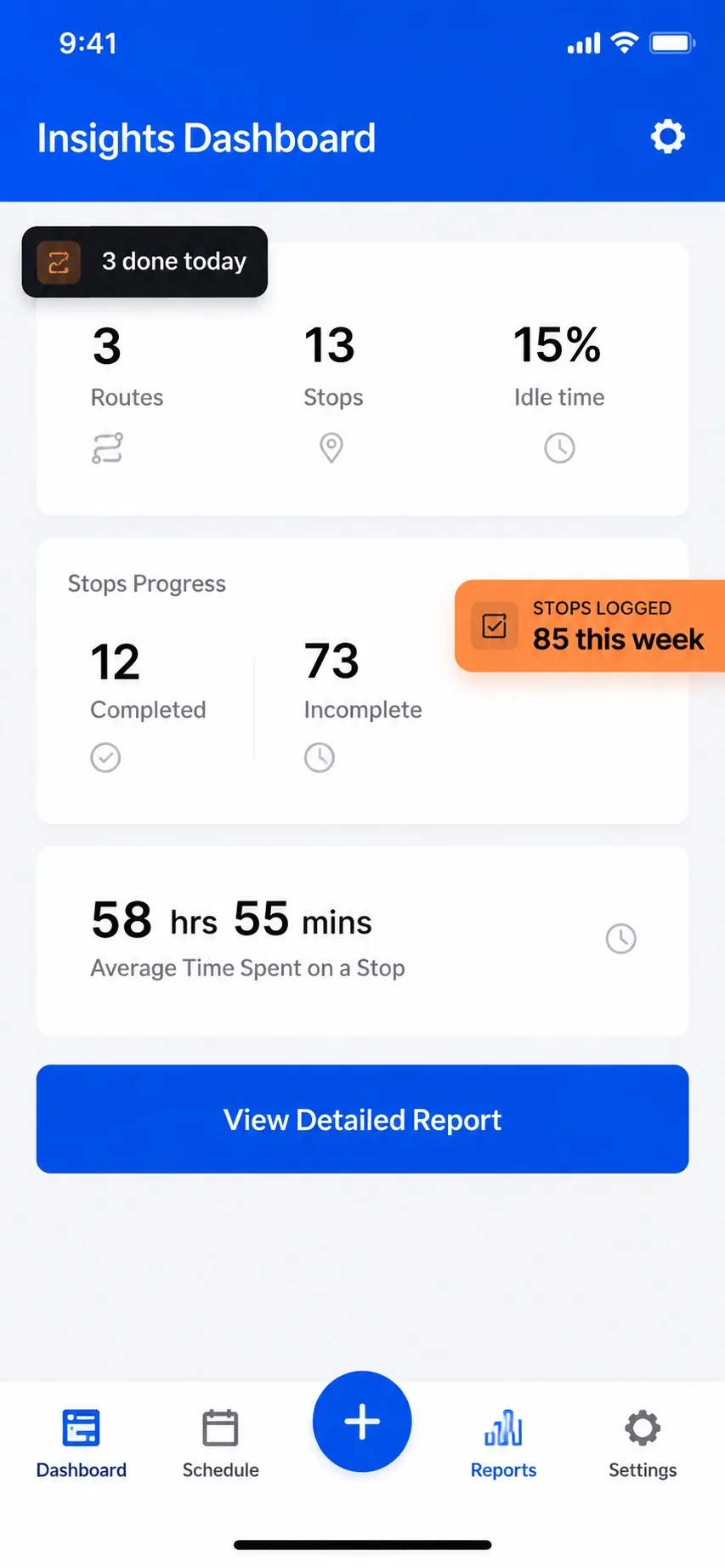 Upper — product interface