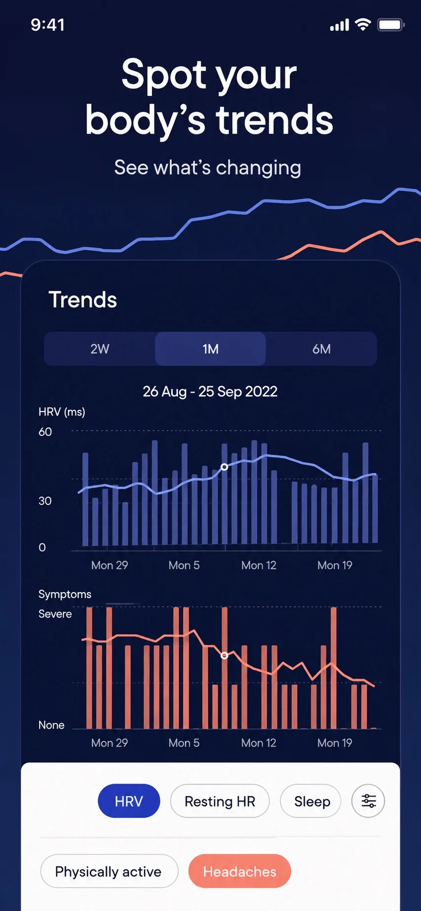 Visible — product interface